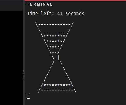 Programming an Animated Hourglass Display in Java