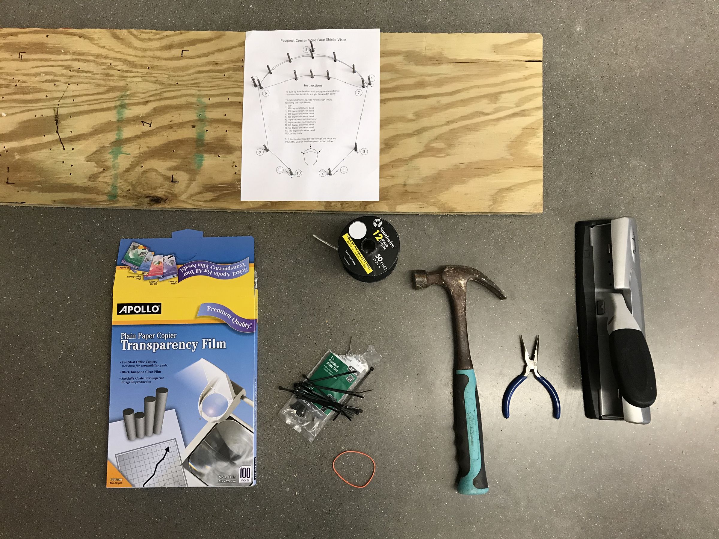 DIY COVID19 Face Shield (PPE From Offtheshelf Materials) 4 Steps