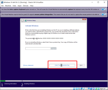 17. Activate Windows by Entering a Product Key. 