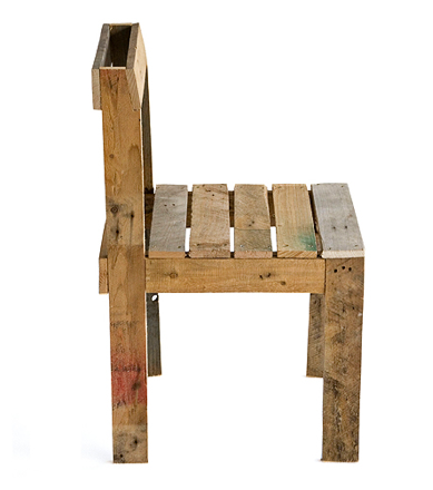 Pallet Table and Chair