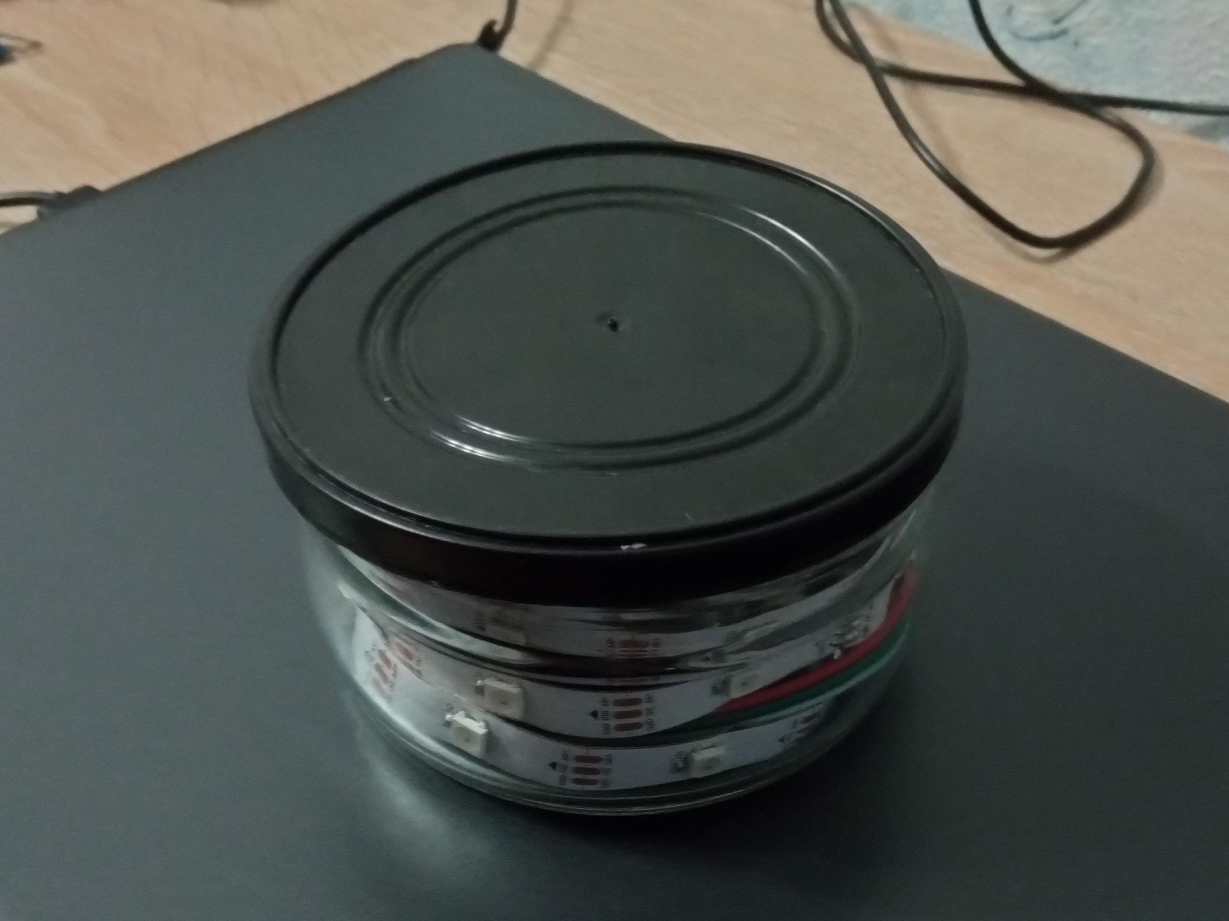 LED Lamp Out of a Glass Container (Raspberry Pi Pico) : 8 Steps ...