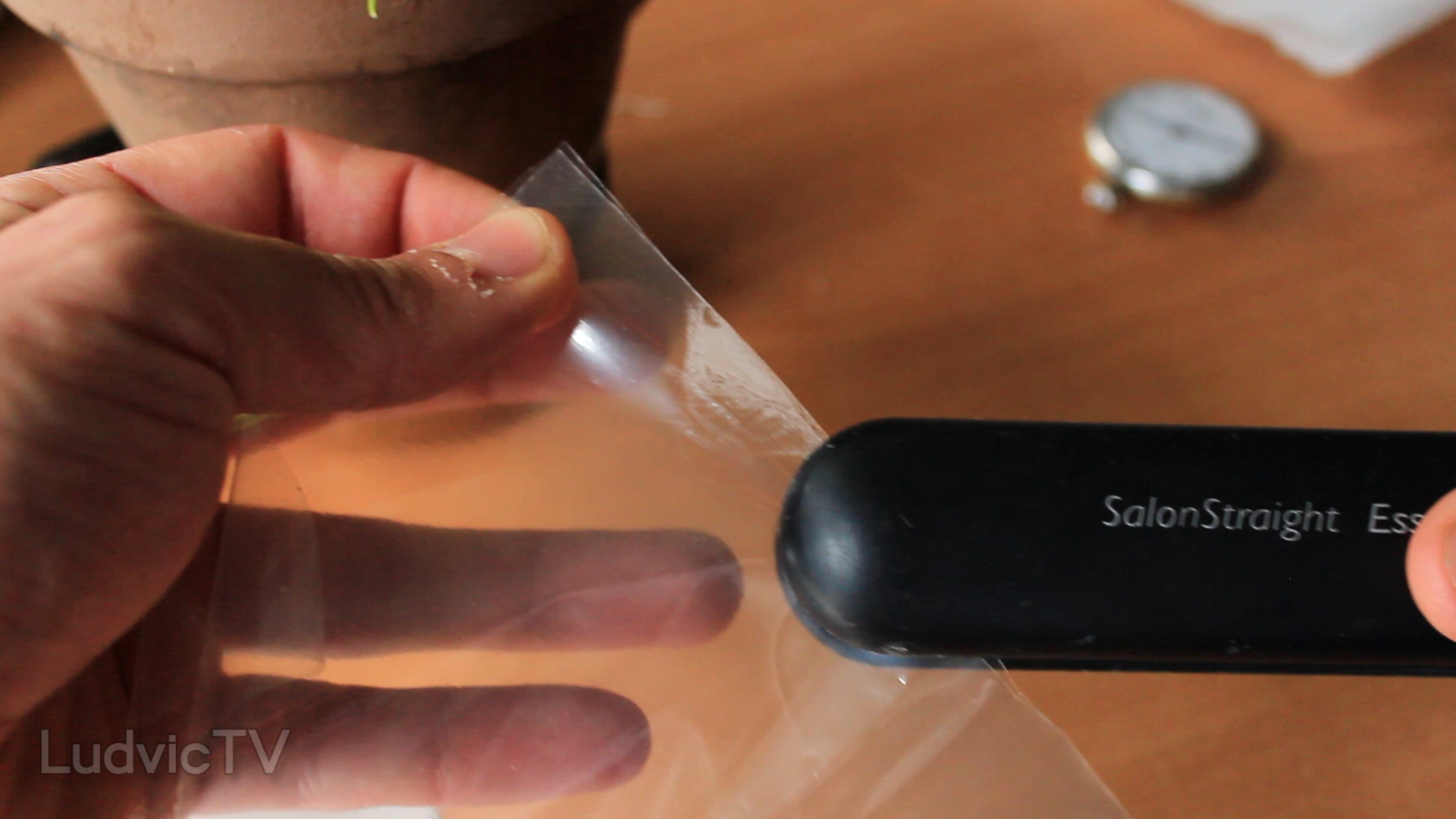 Seal Plastic Bag at Home HAIR STRAIGHTENER Way 7 Steps Instructables