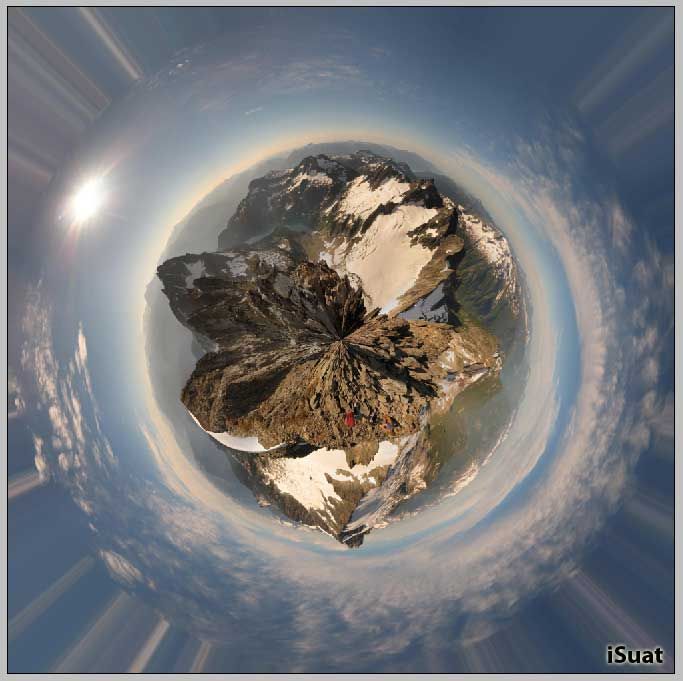 How to Make Polar Panorama With Photoshop