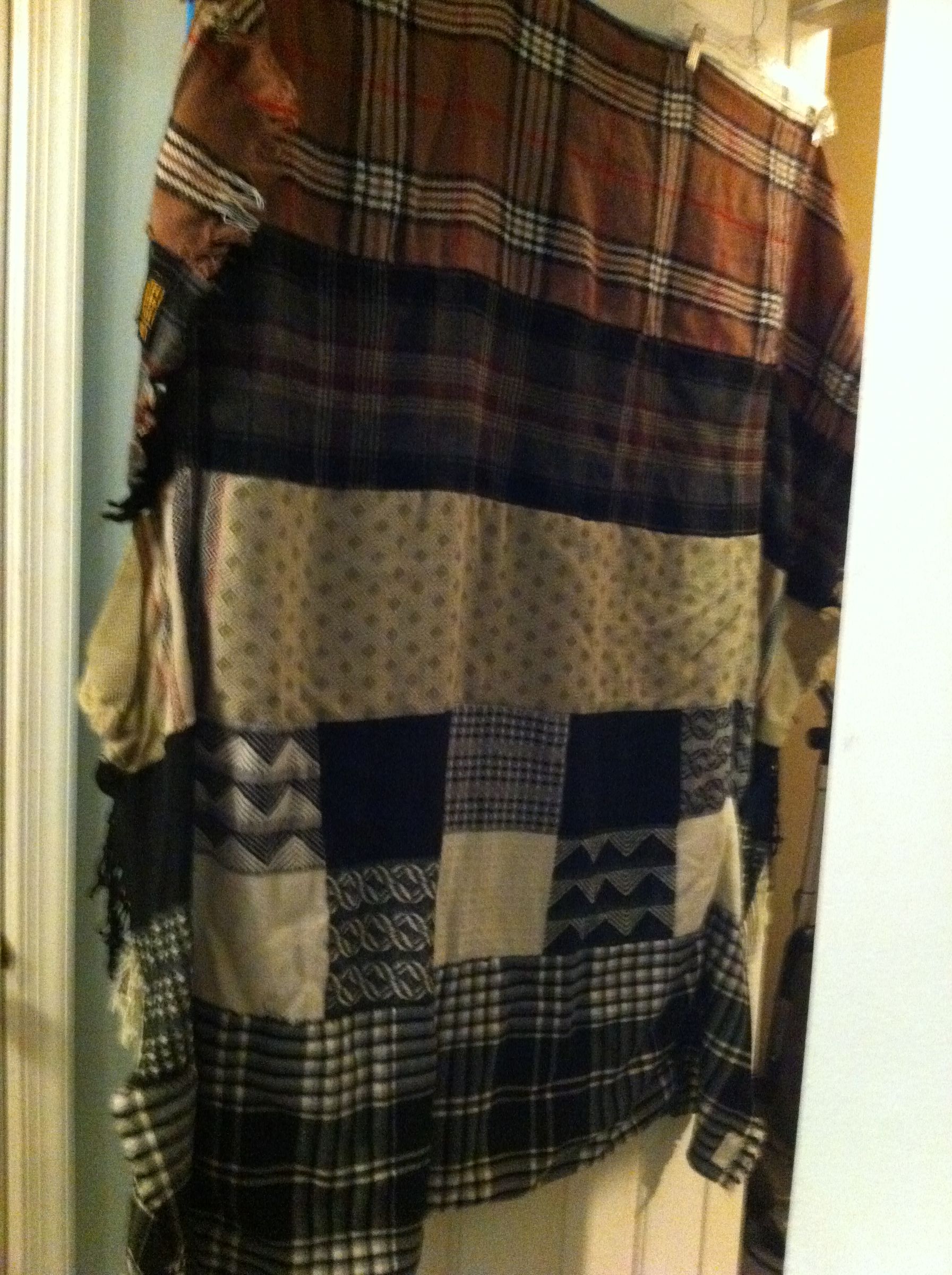 Upcycle Old Scarves and Child Blankie Into a "Woobie" Instructables