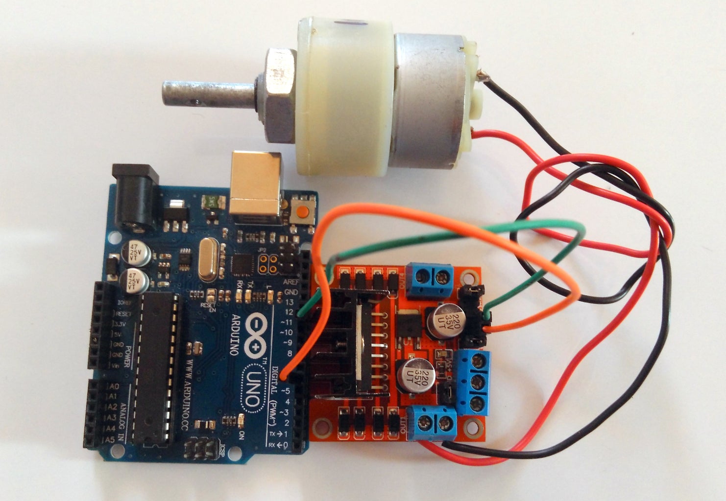 Interfacing Motors With Arduino : 3 Steps (with Pictures) - Instructables