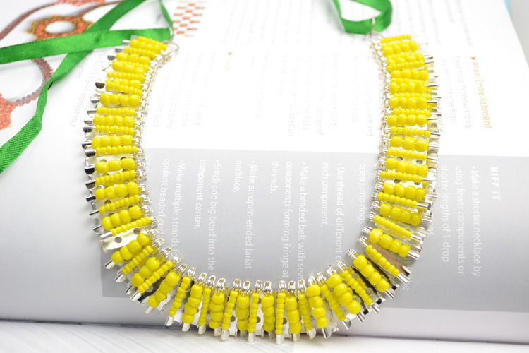 Free Seed Bead Jewelry Tutorials-make Your Own Statement Easter Necklace