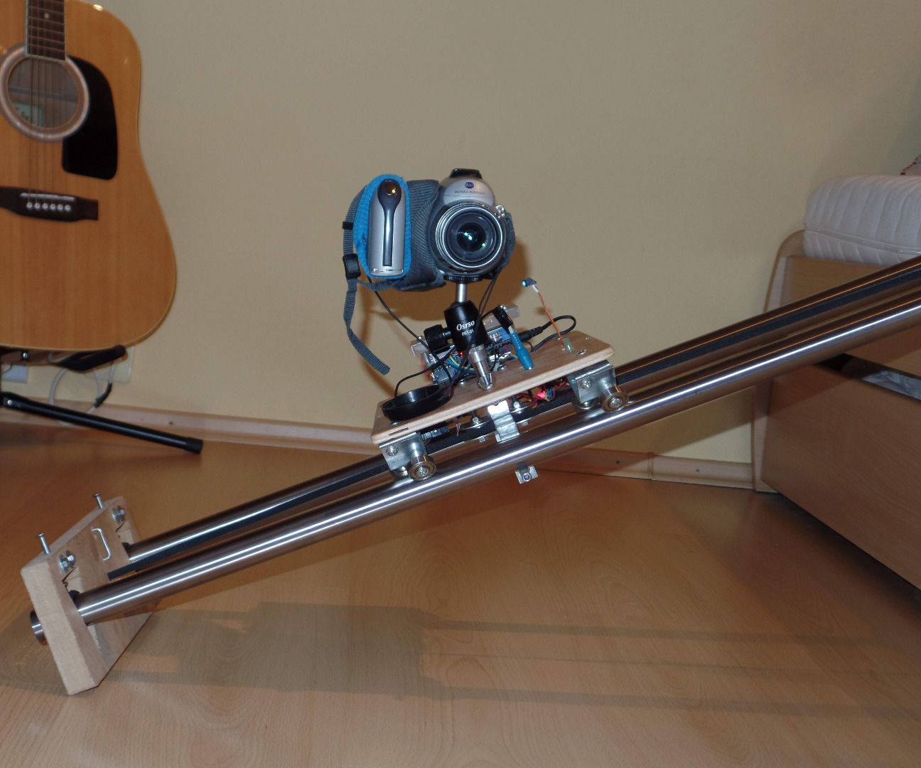 TimeLapse Motorized Dolly & Slider (DIY Project)