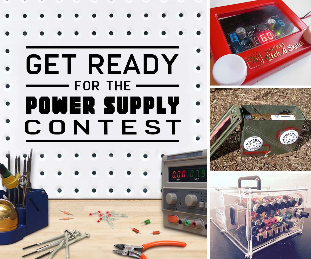 Collection Cover Image: 33 DIY Power Supplies