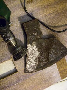 The Mighty Axe: Derust (optional)