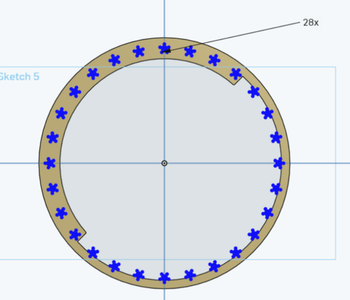 Creating the Mini Star Holes