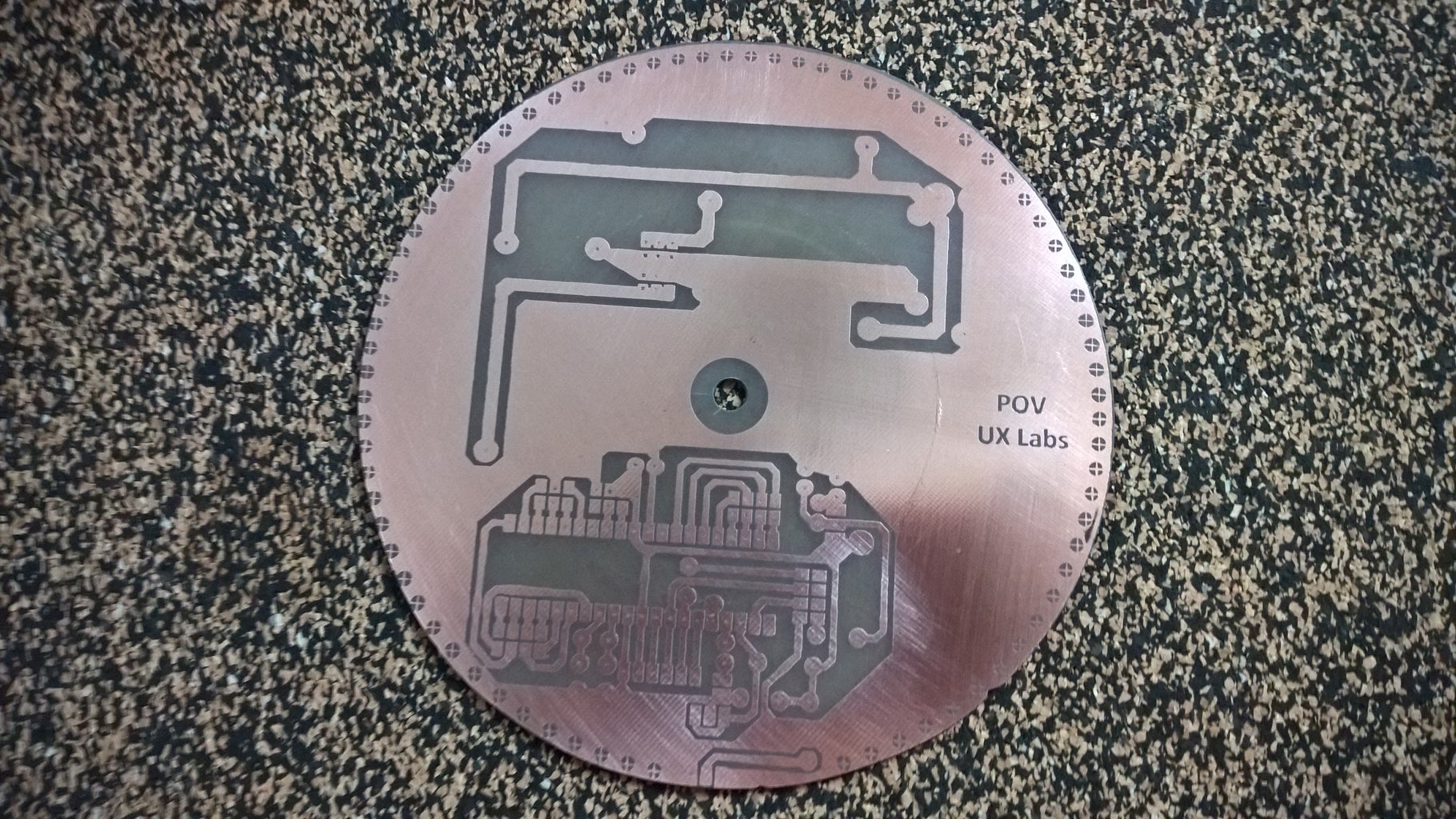 Globe Persistence of Vision : 8 Steps (with Pictures) Circuit Diagram