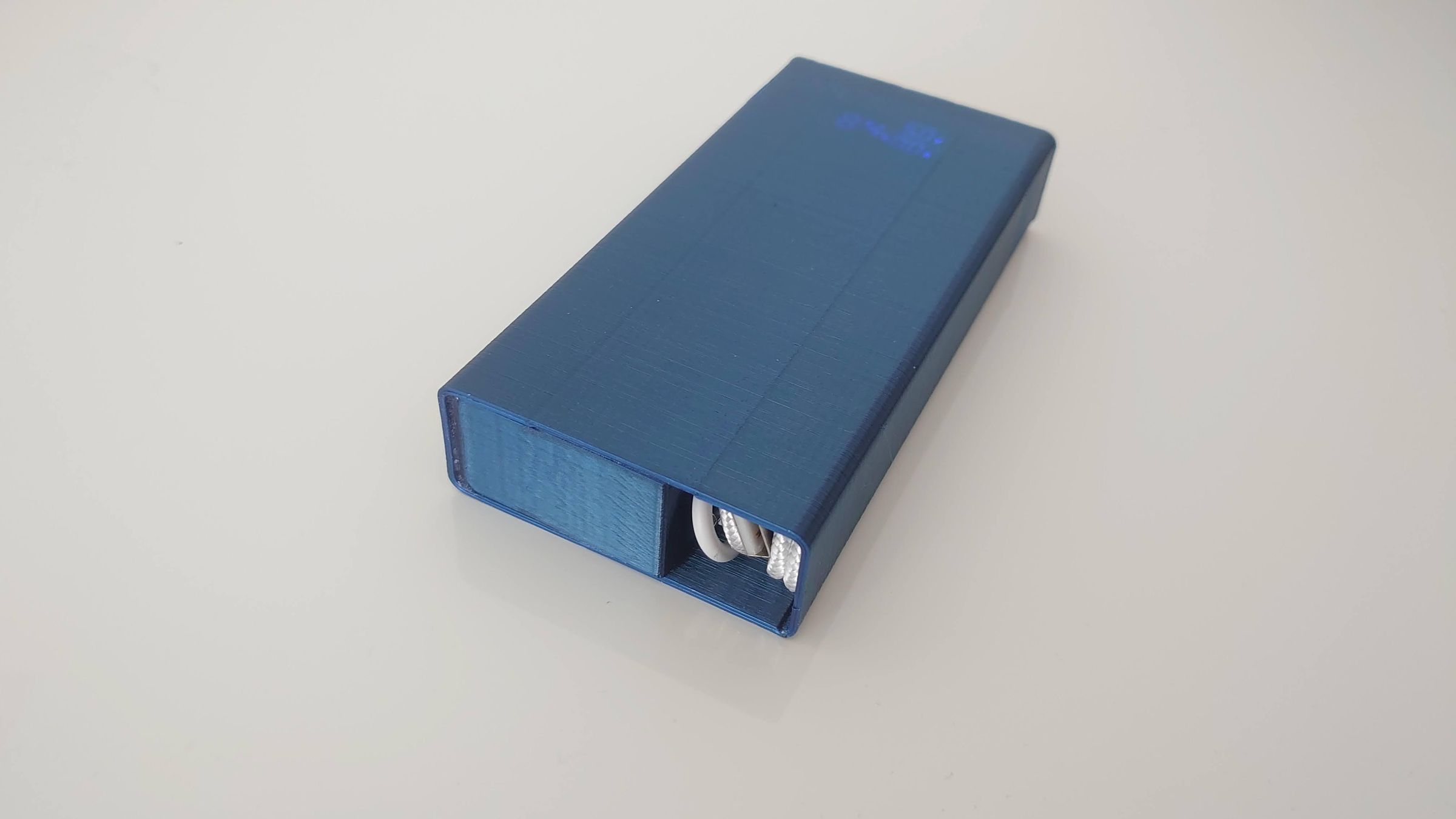 Power Bank With Cable Storage Instructables