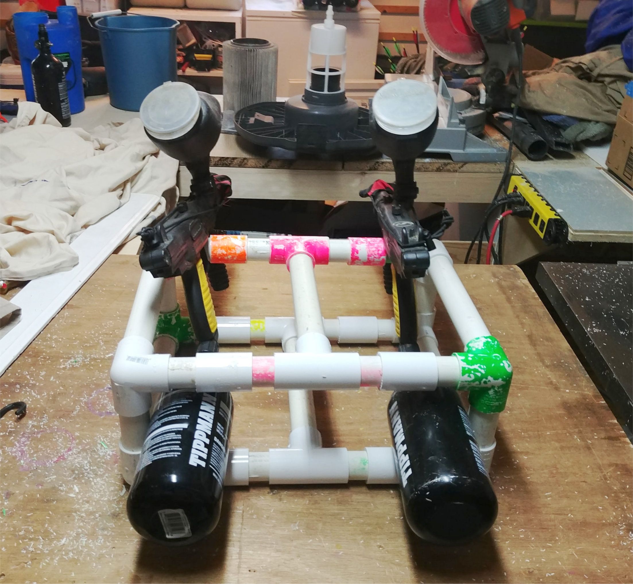 PVC Paintball Stand 7 Steps (with Pictures) Instructables