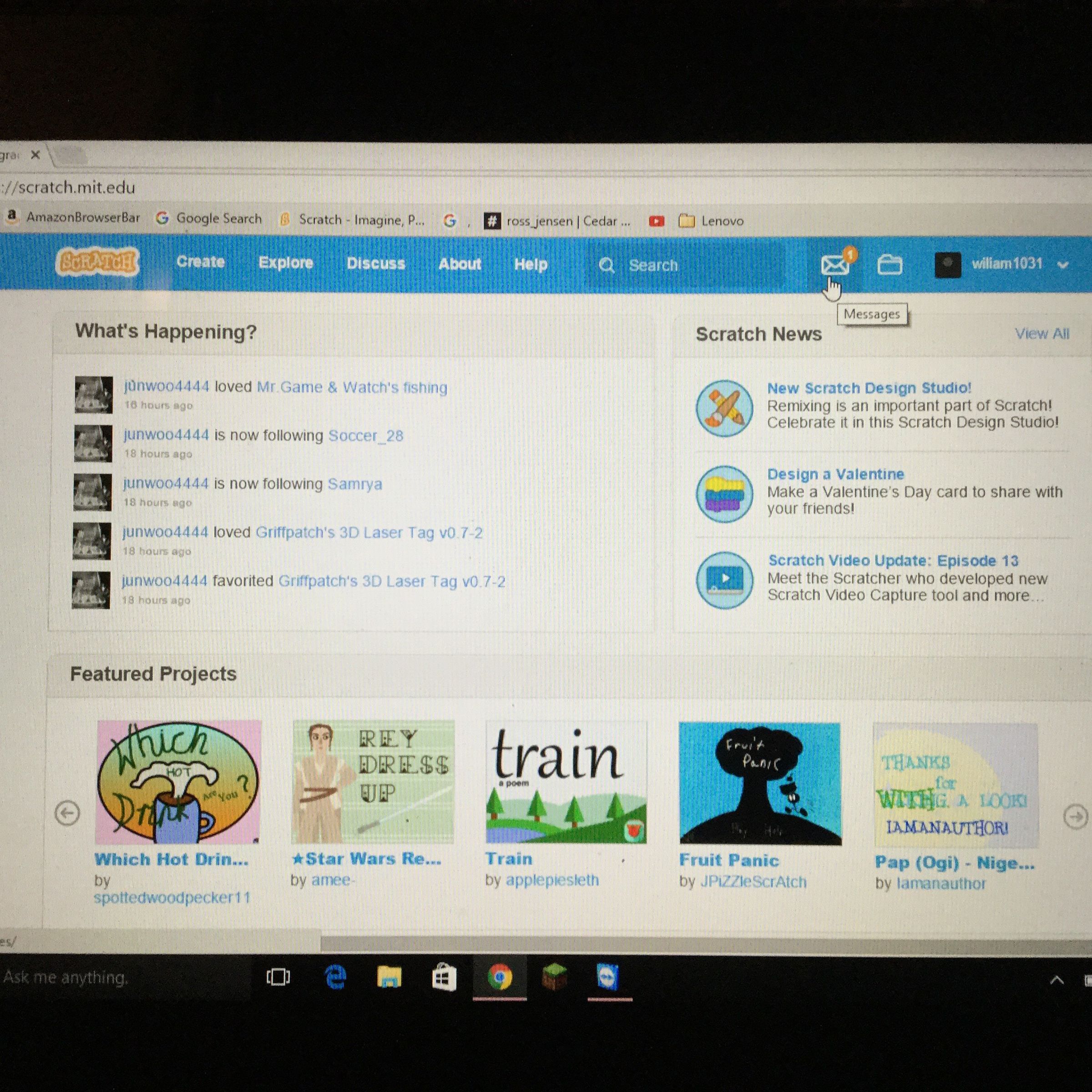 How to Make a Username Lock on Scratch