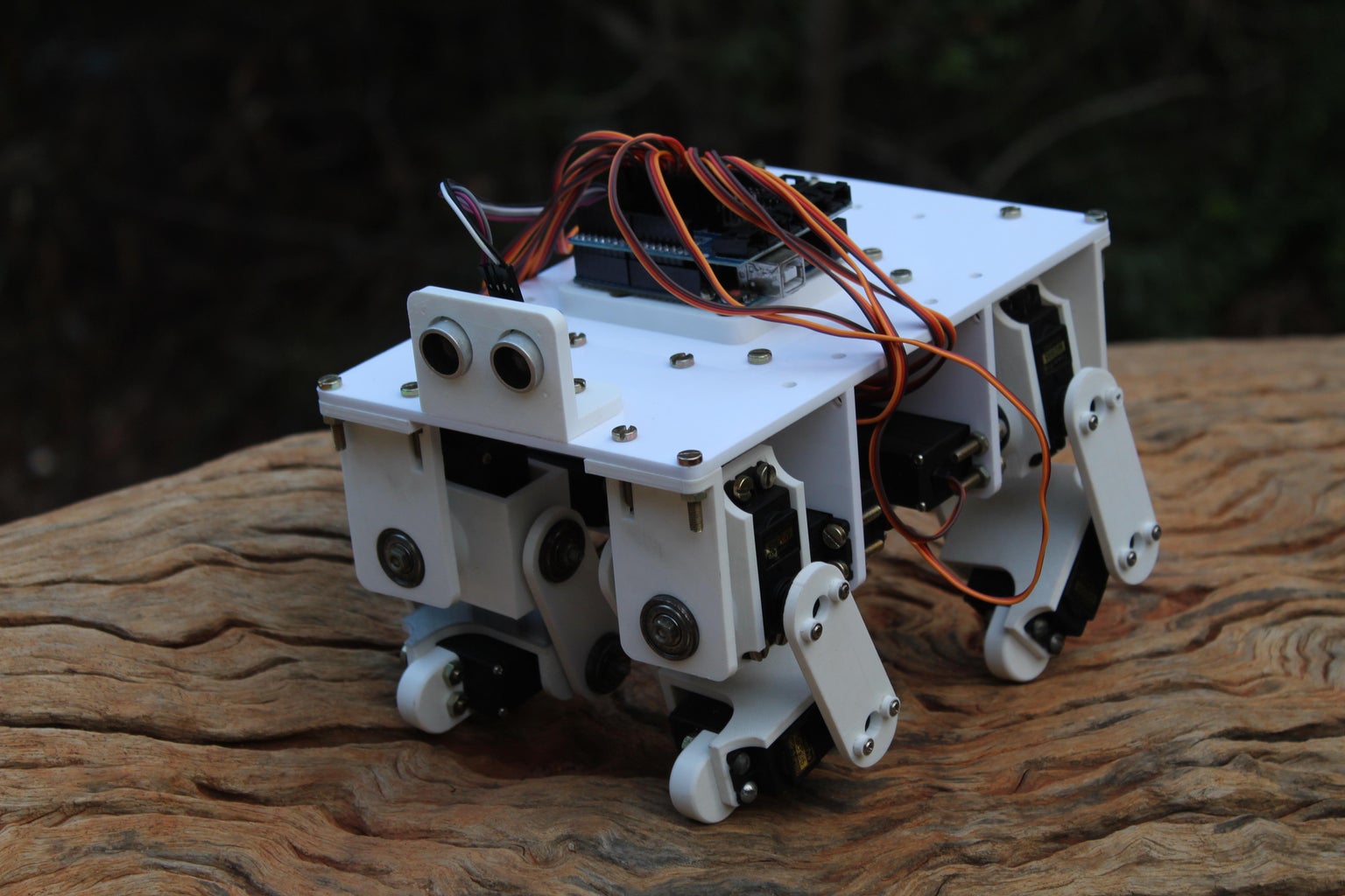 3D Printed Arduino Powered Quadruped Robot : 13 Steps (with Pictures ...