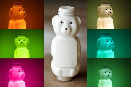 Gummy Bear Night Light With Color Changing LED