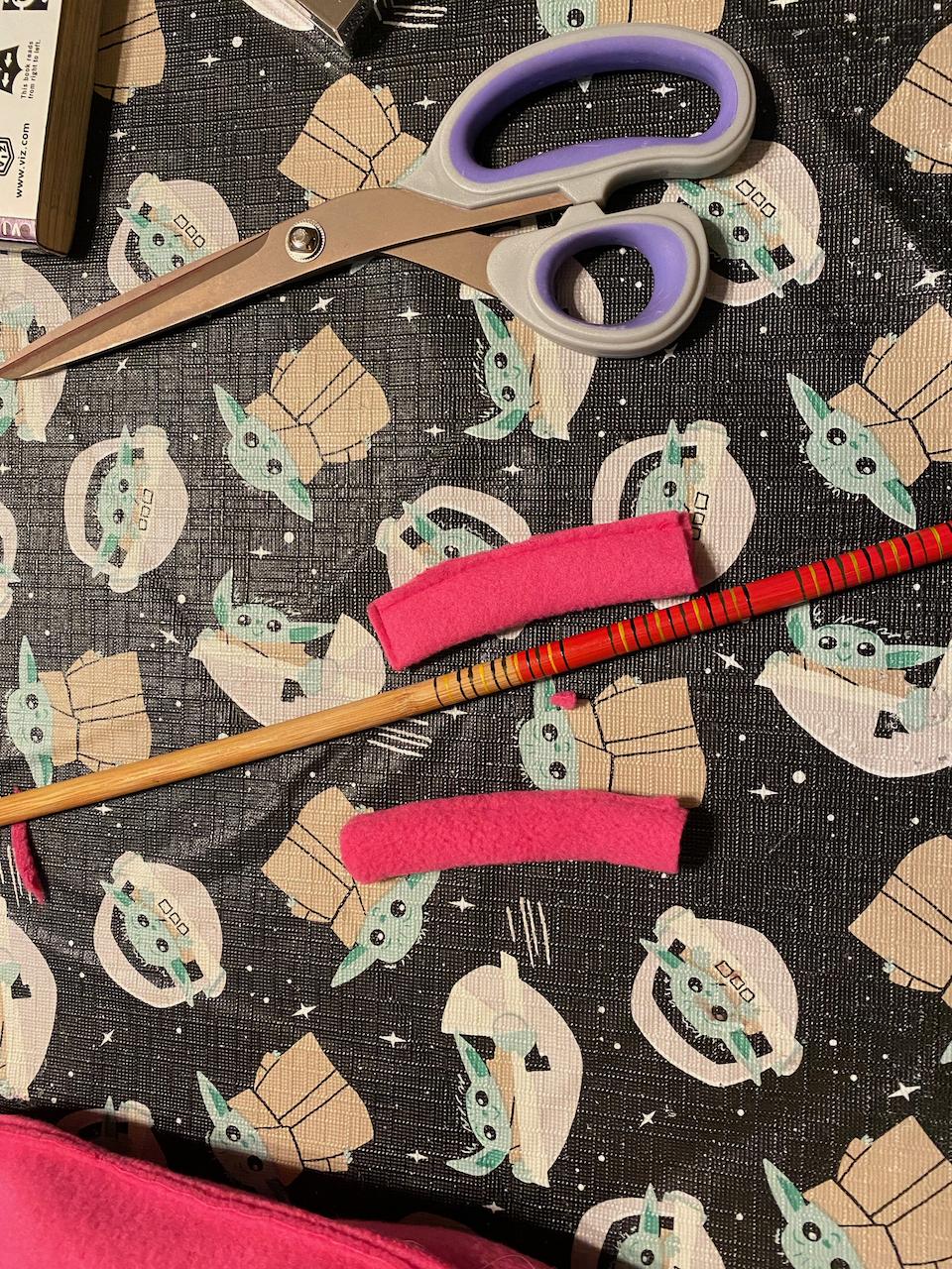 Make the Flap Tassles