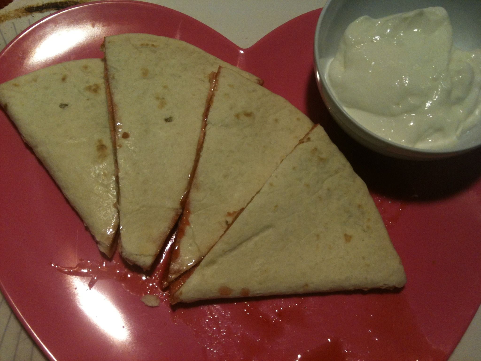 Pb&j "quesadillas"
