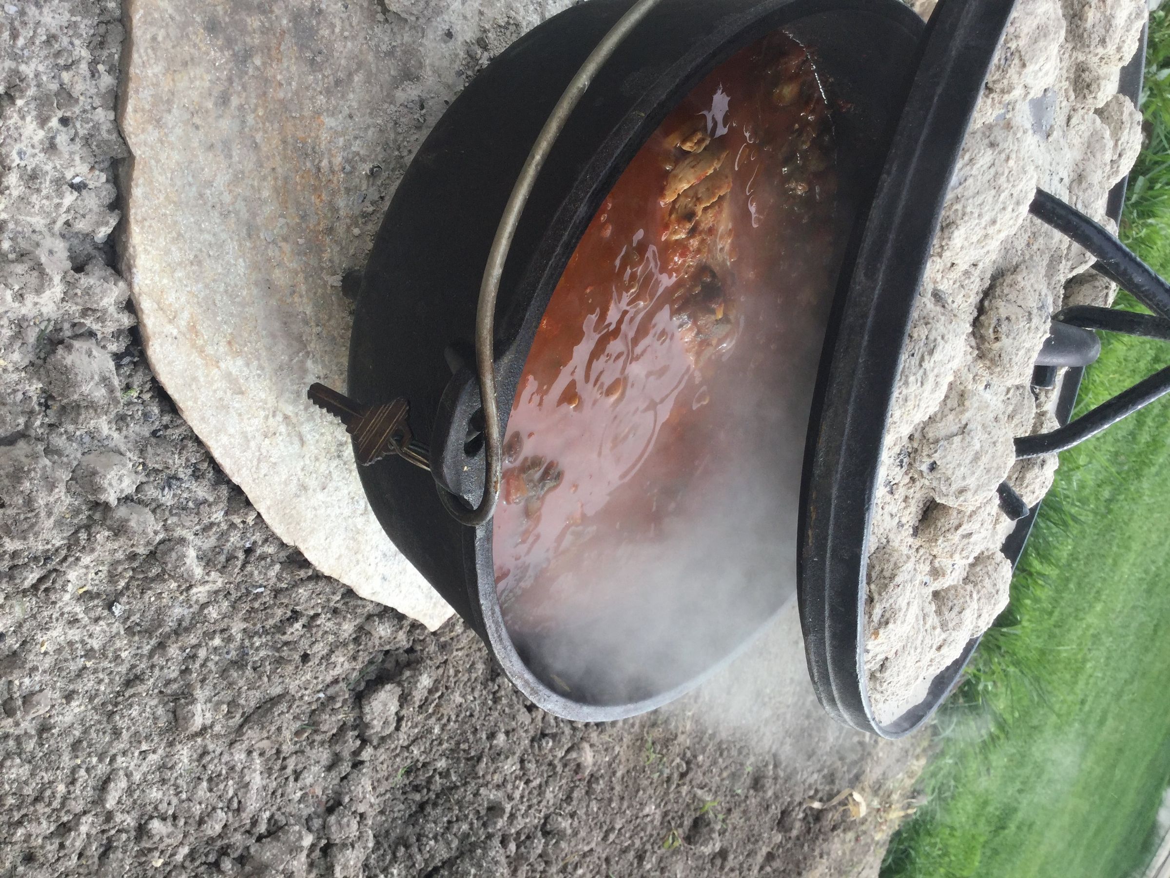 Dutch Oven, Hearty Cilantro Chicken Soup