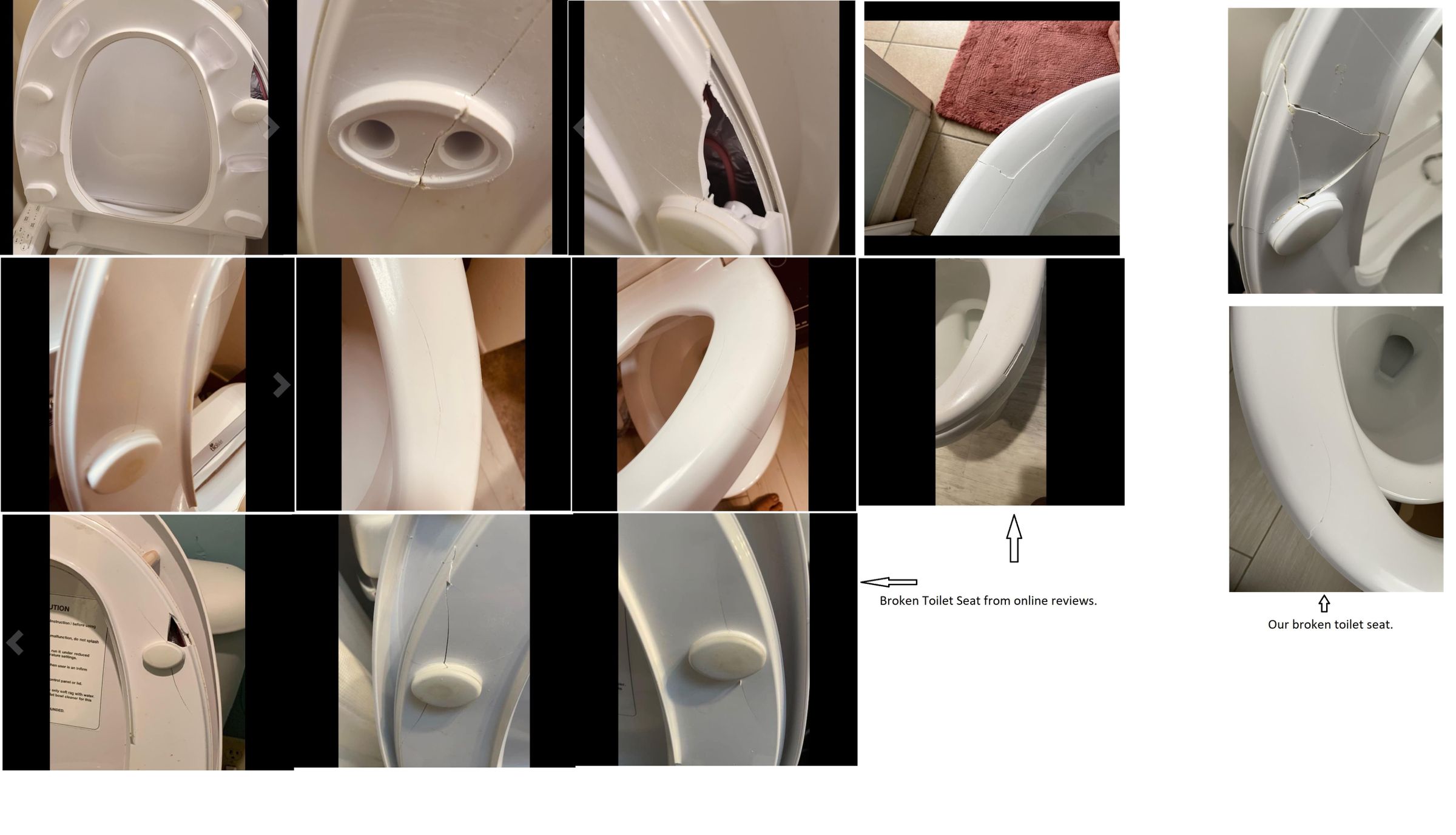 Fix a Broken Bidet Toilet Seat With Potential Design Flaw 4 Steps