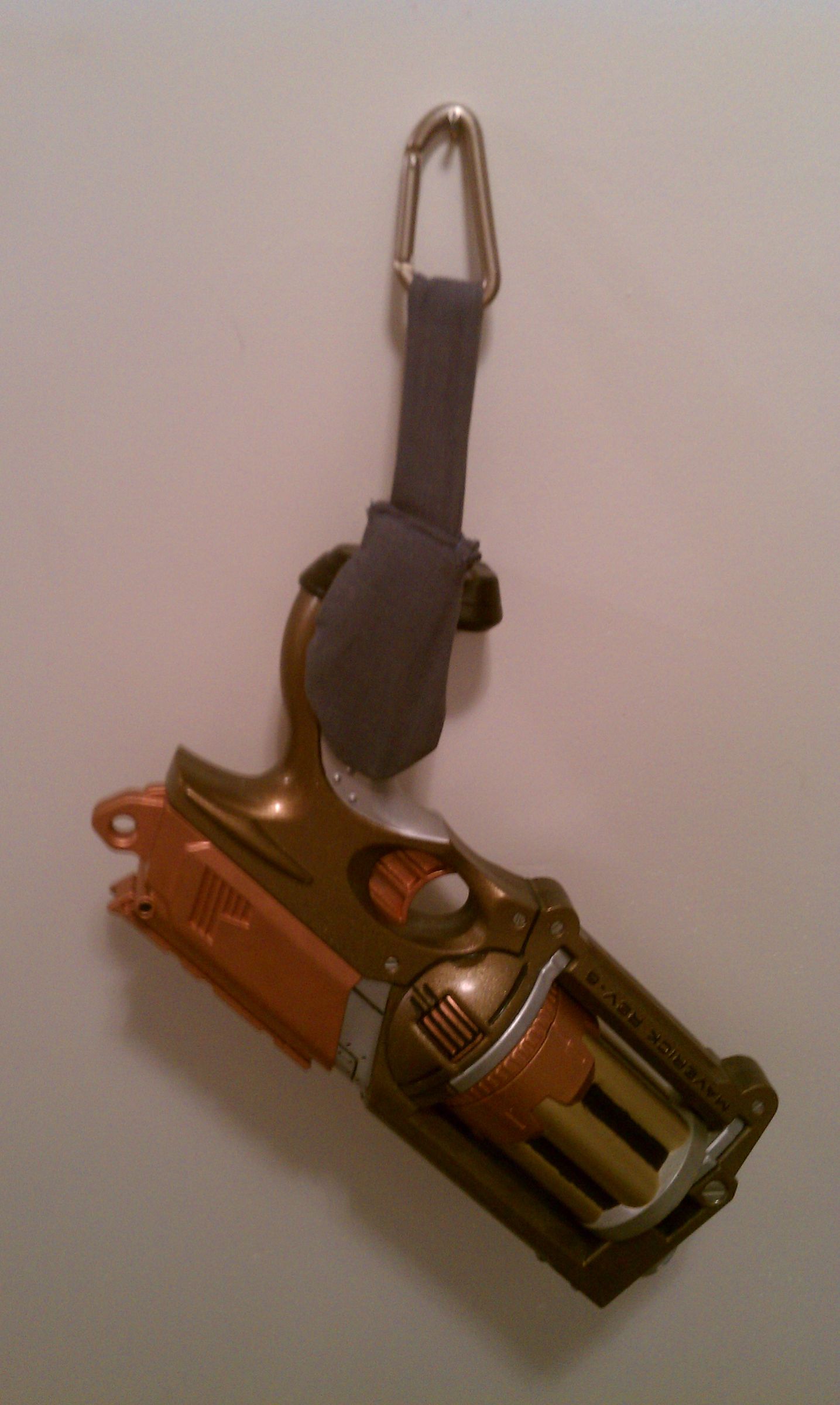 Steampunk and Nerf Gun Quick Access Show Holder