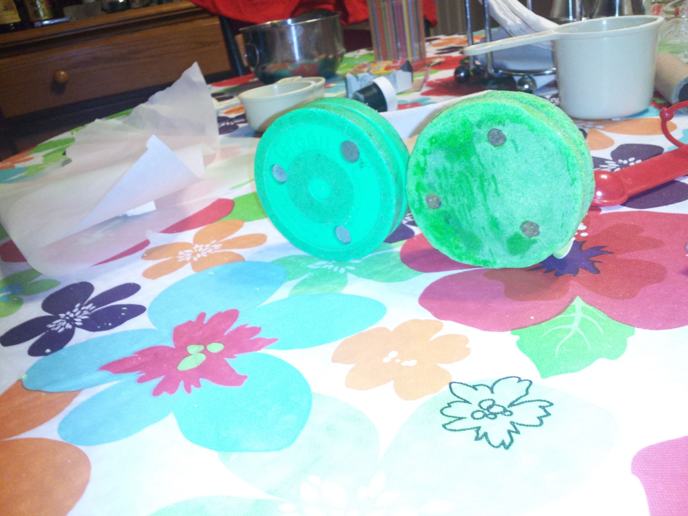 DIY Green Biscuit 