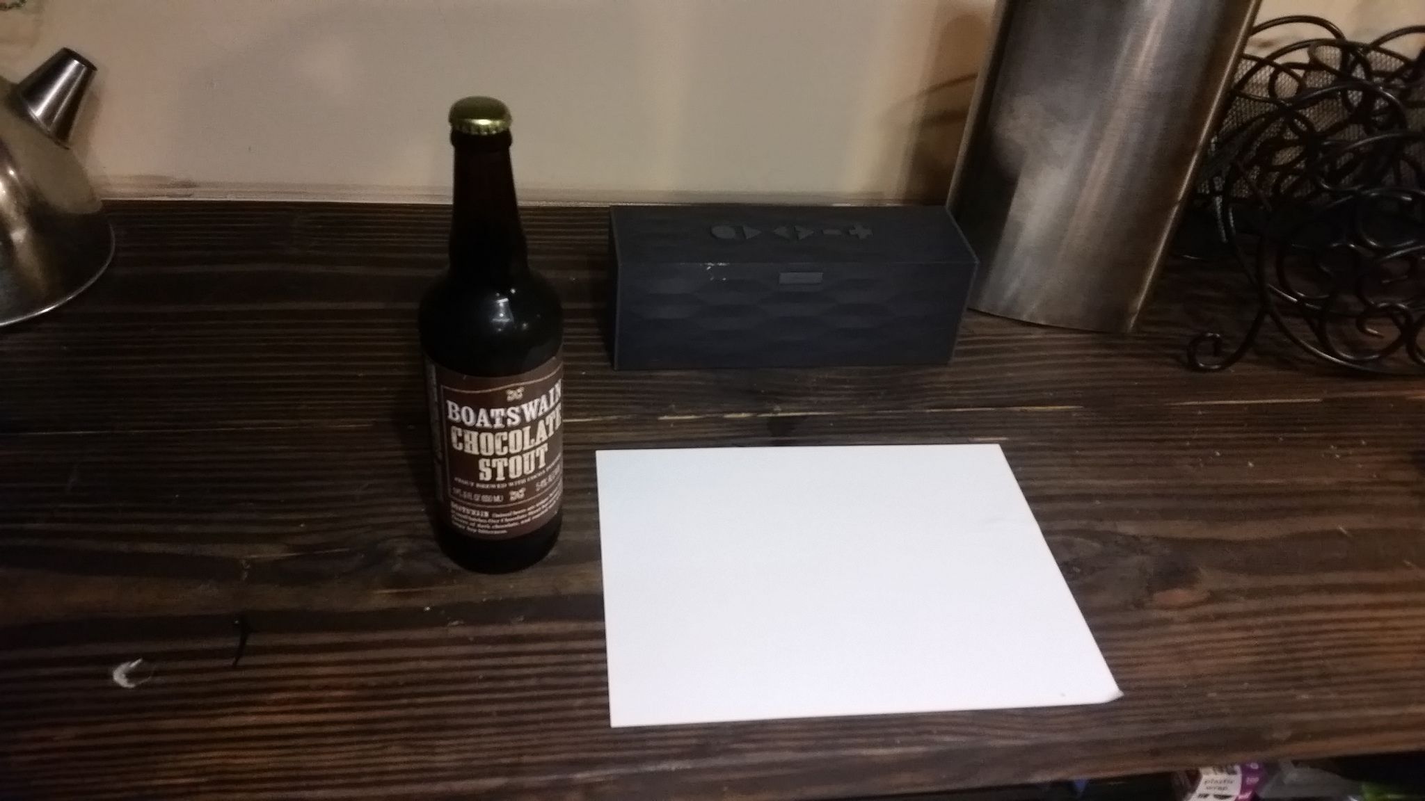 Open a beer with a sheet of paper 