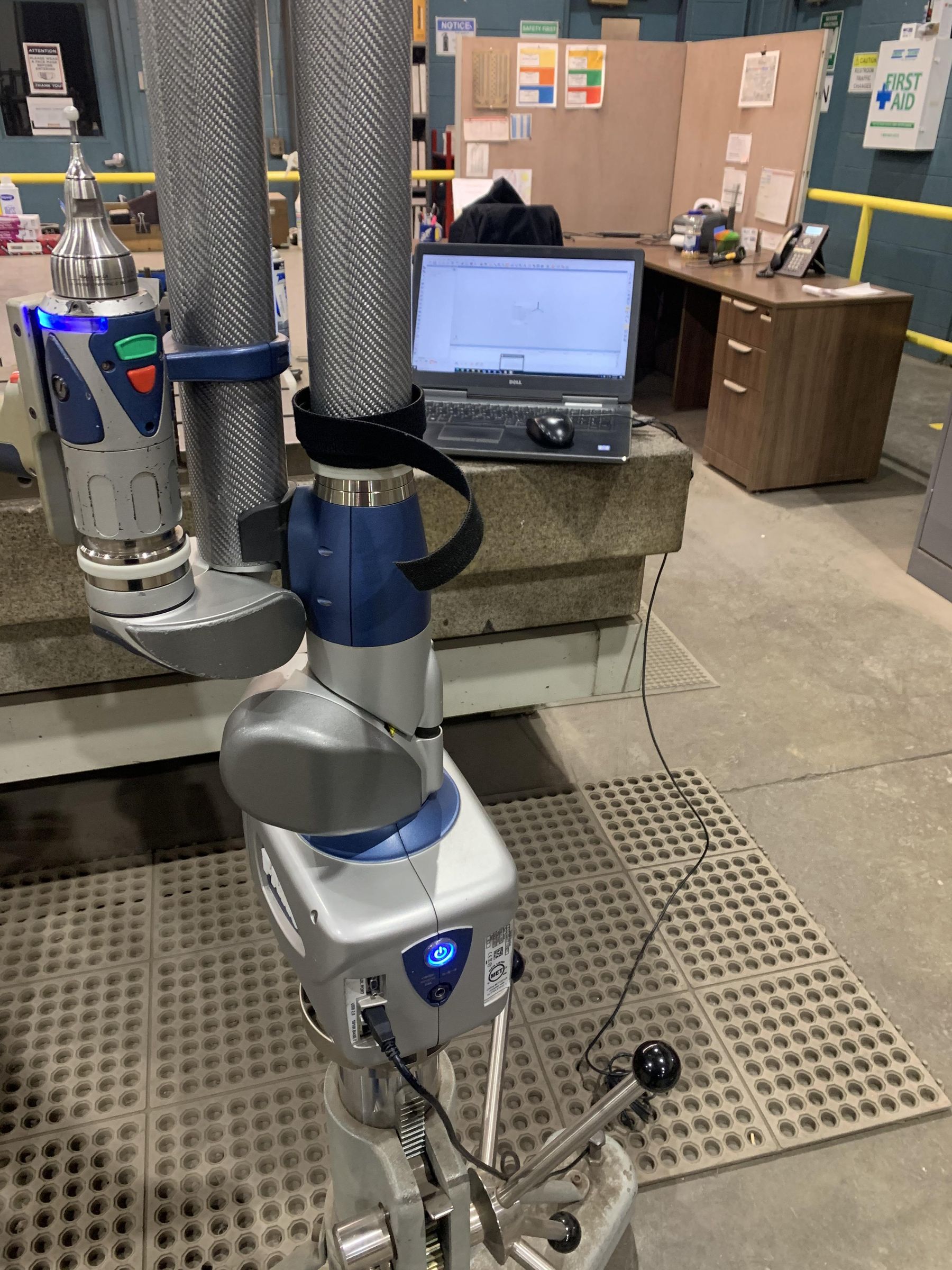 FARO Edge Arm Probe Calibration 11 Steps Instructables