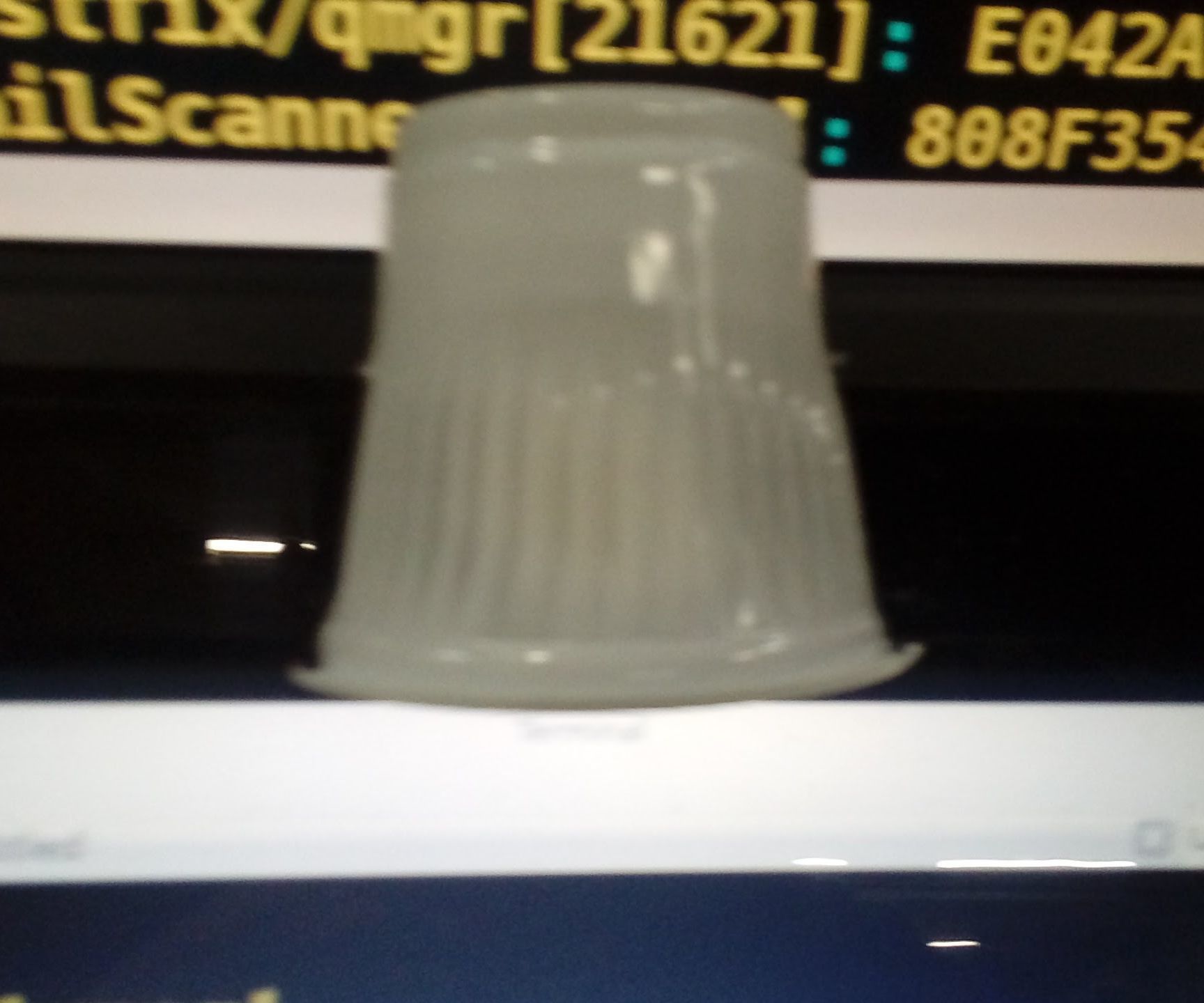 Plastic Coffee Cup / Webcam Cover / Anti Spy Cam