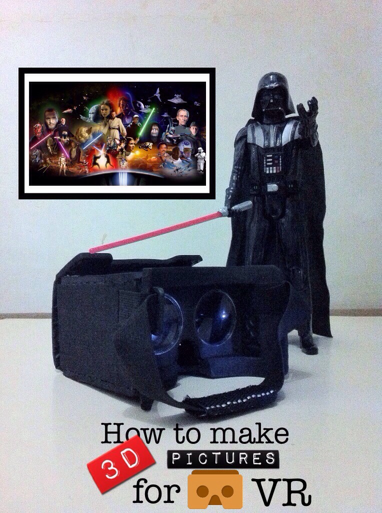 How to Make 3D Pictures for VR