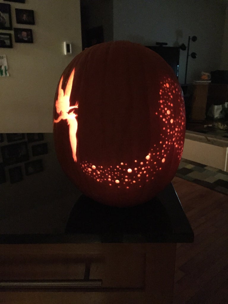 Tinkerbell Pumpkin Carving : 4 Steps (with Pictures) - Instructables tinkerbell-pumpkin-carving-4-steps-with-pictures-instructables