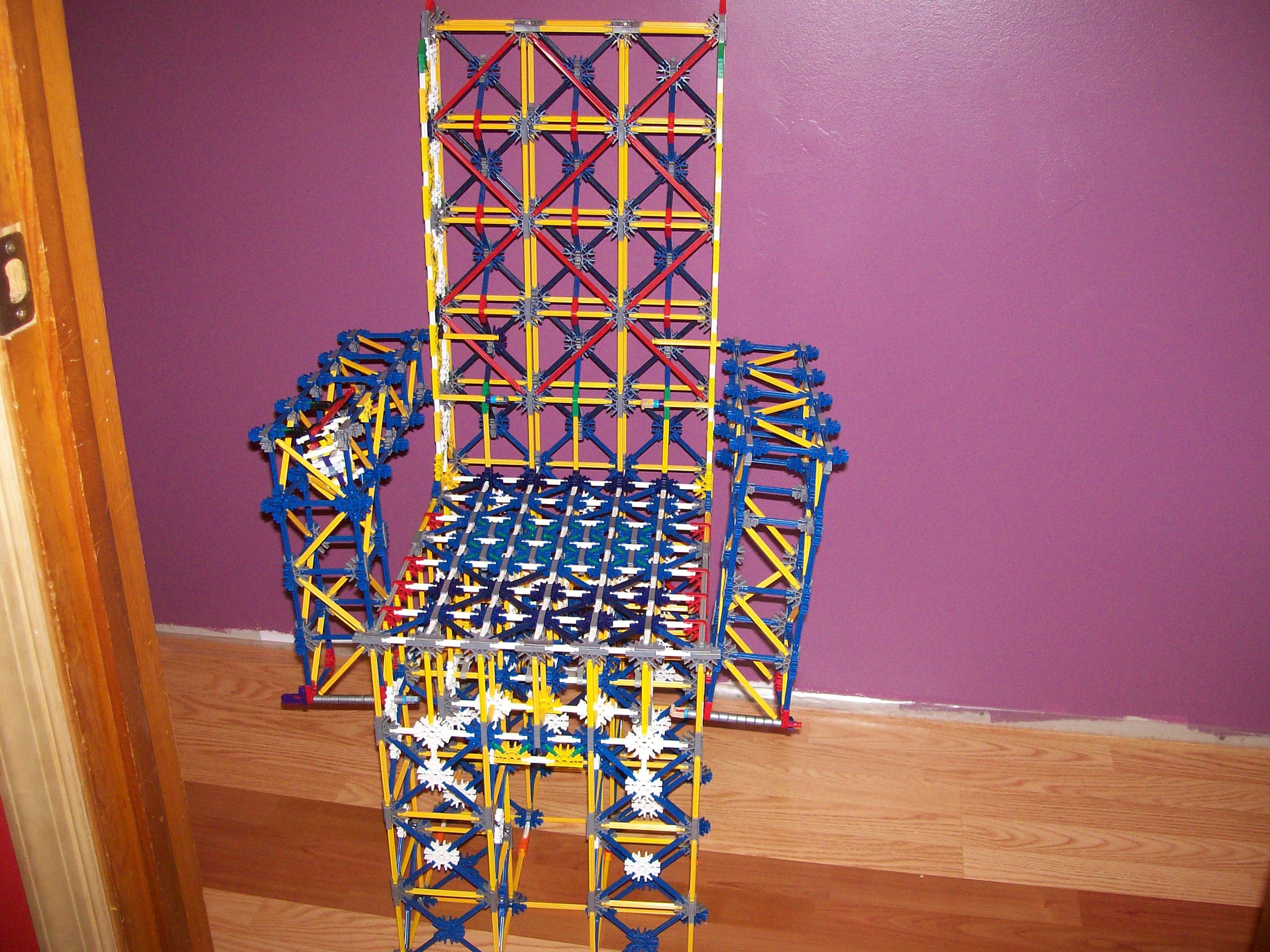 Mr. Muggles k'nex chair mods