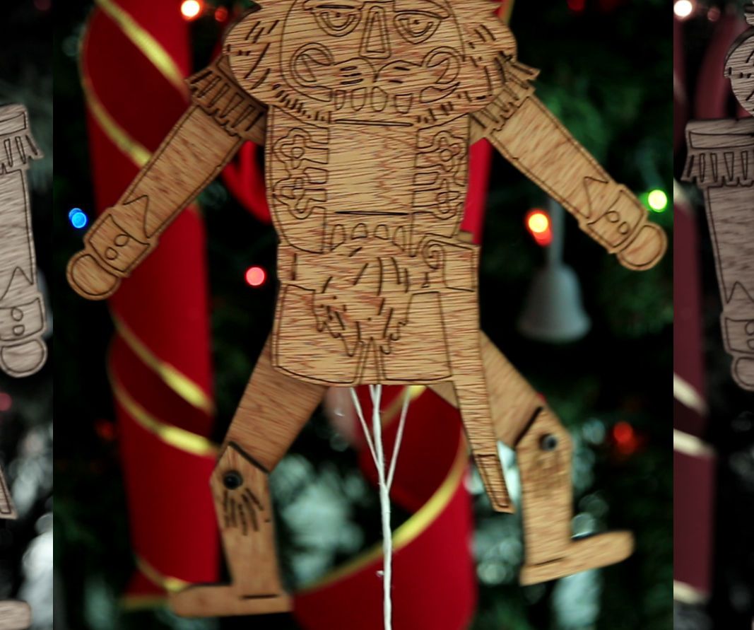 Dancing Nutcracker Ornament