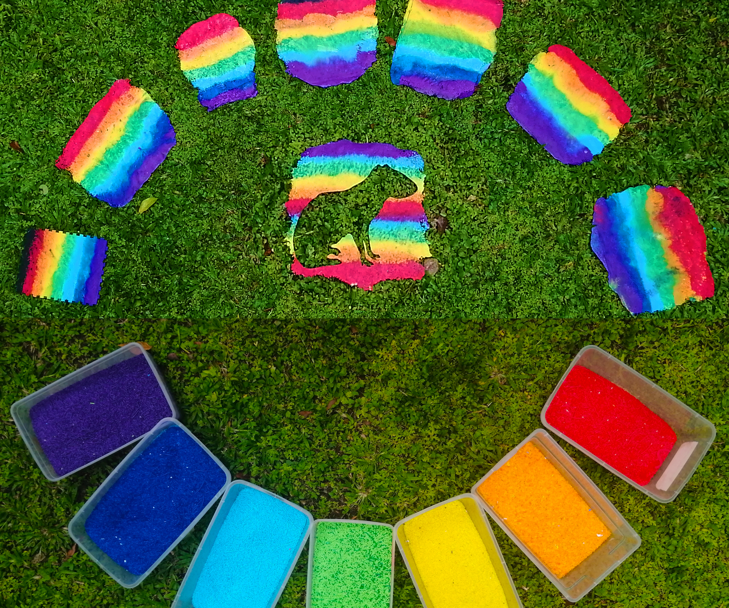 Plastic to Pride Flag (Easy Upcycling)