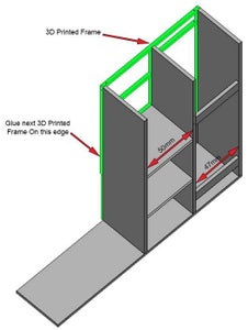Larder/fridge/Oven Unit Carcass Construction