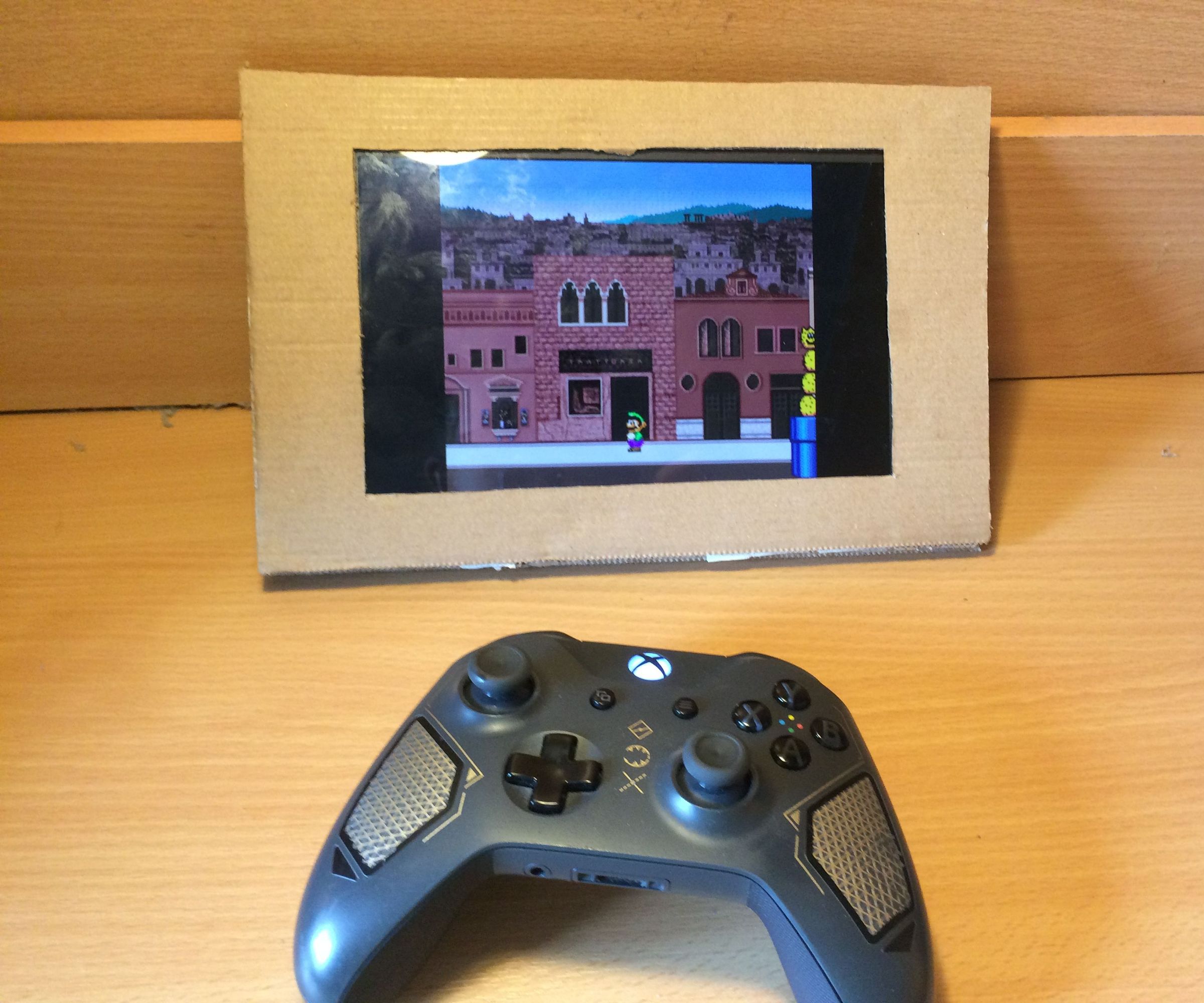 Arcade Machine From Old Tablet