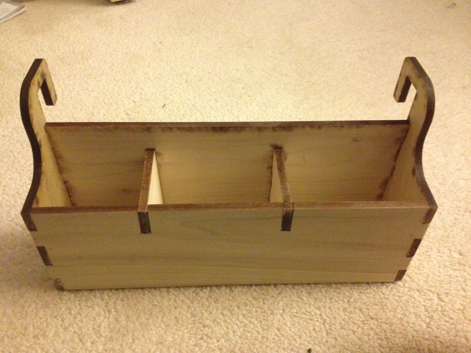 Using Autodesk Inventor to create a notched wood construction (Jeweler's Bench Tool Holder)