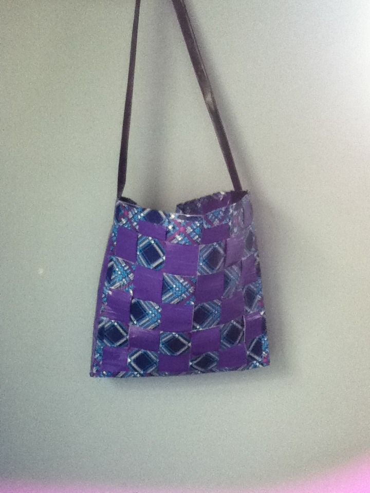 Woven Duct Tape Bag