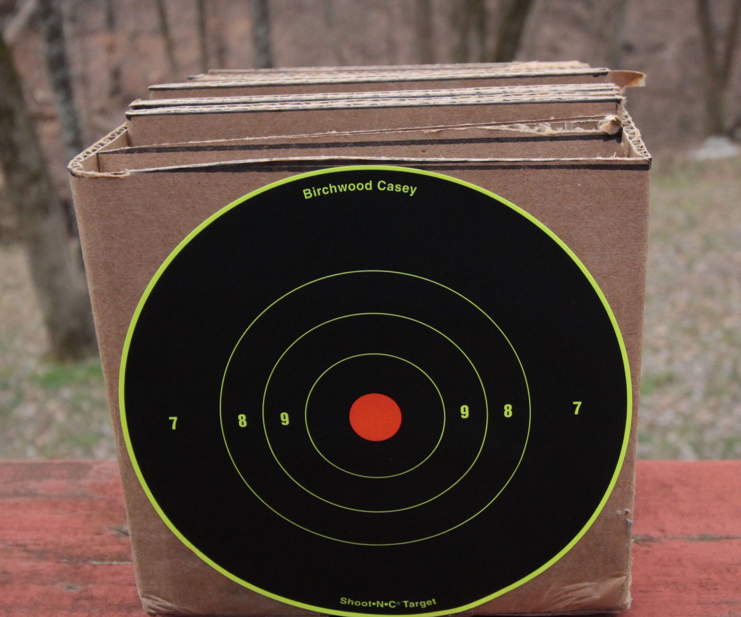 Terminal Ballistics Target Box - Cardboard
