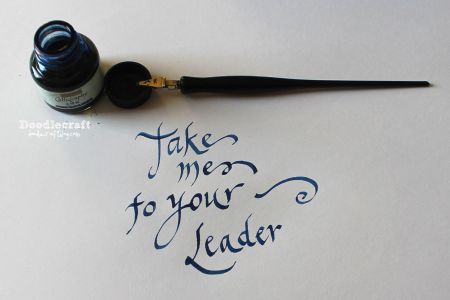 How to Fake Script Calligraphy! : 6 Steps (with Pictures) - Instructables