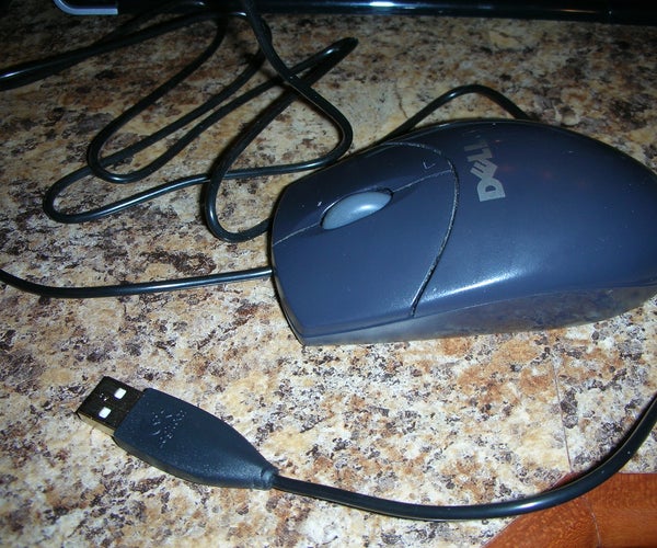 USB Mouse Flash Drive Hack