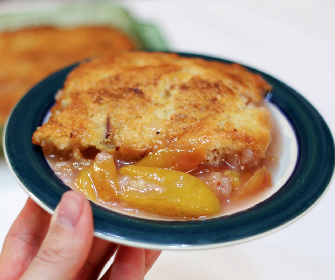 Easy Amazing Peach Cobbler