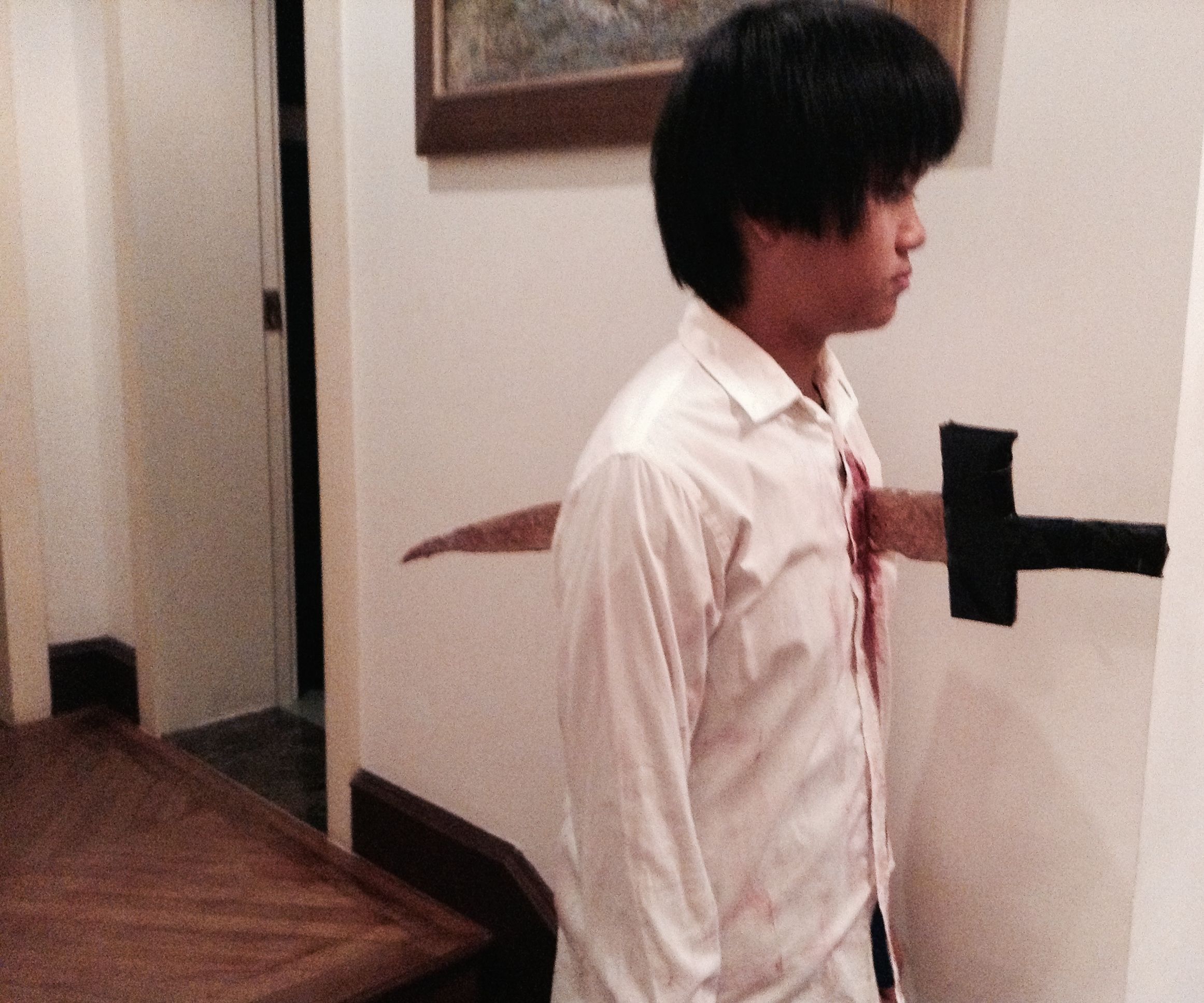 Sword through your heart Halloween Costume