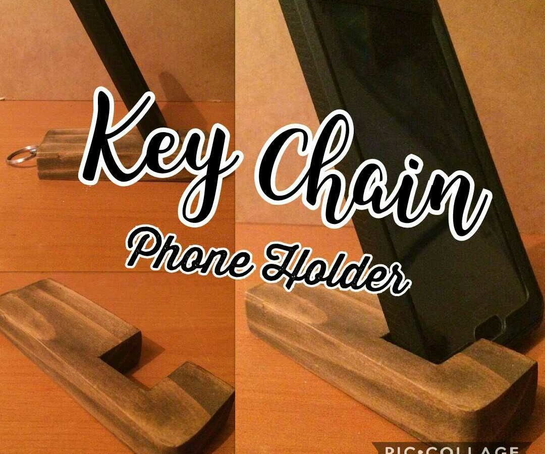 Key Chain Phone Holder 