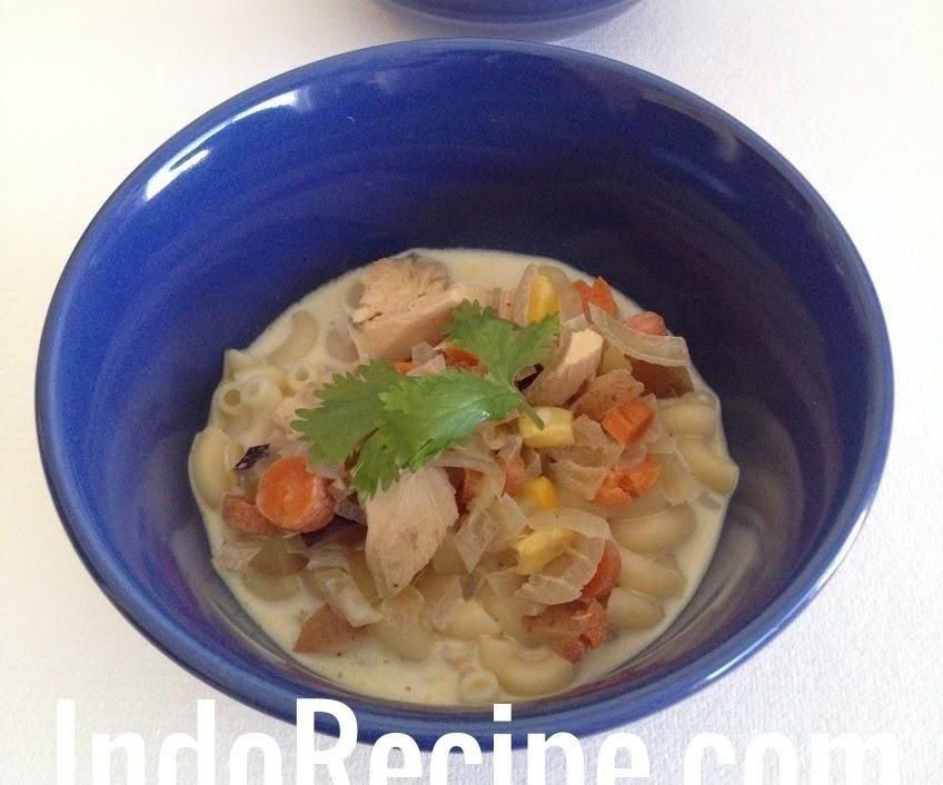 Tuna and Vegetable Soup - Microwave