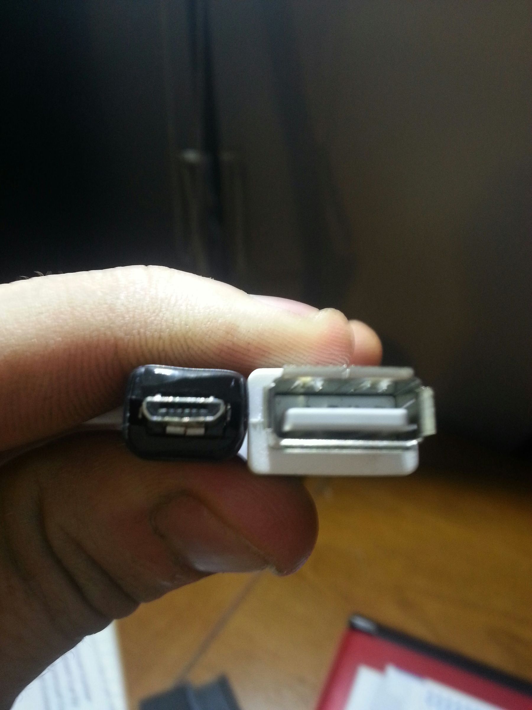 OTG CABLE. (On the Go) cable