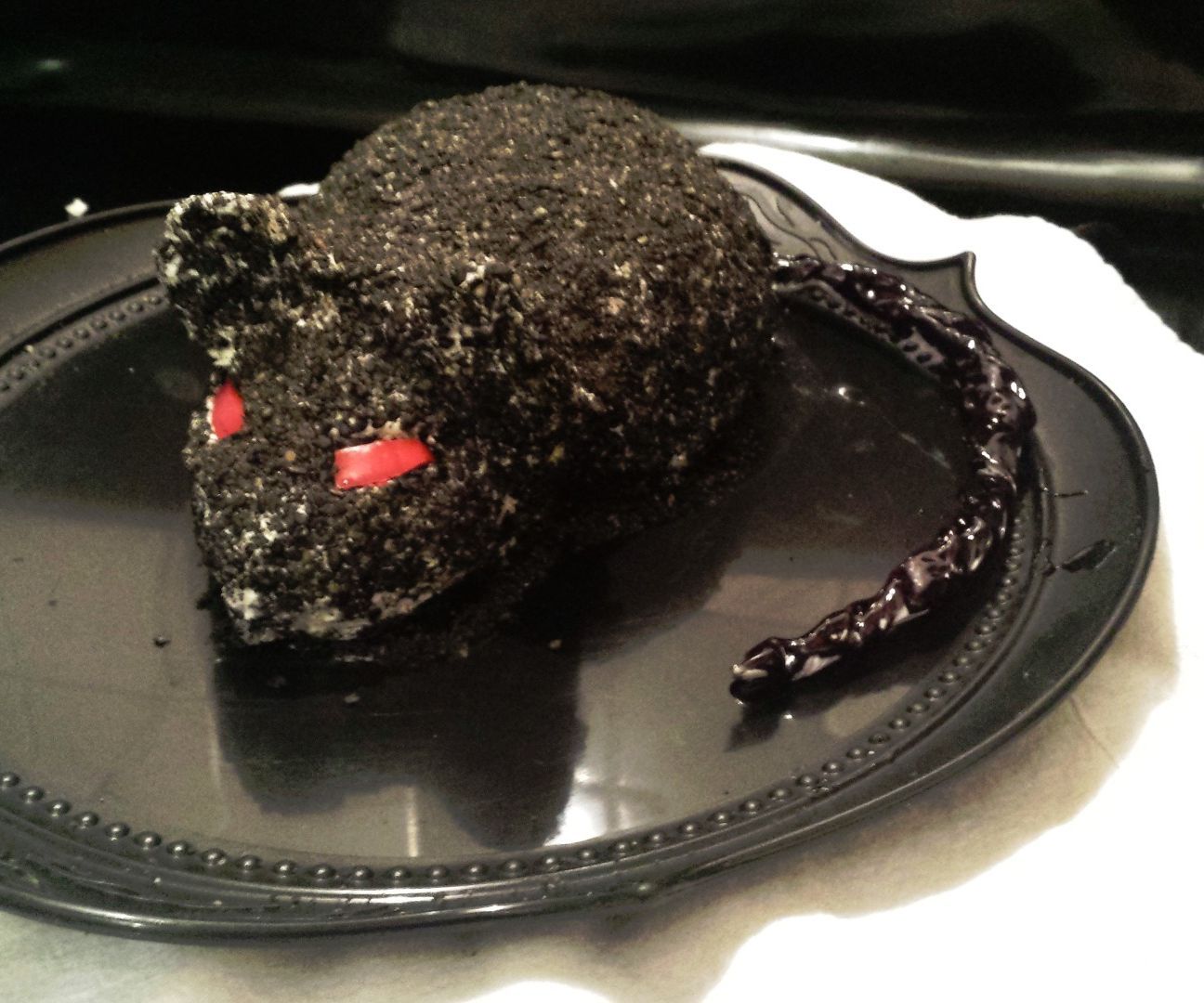 Creepy Rat Cheeseball