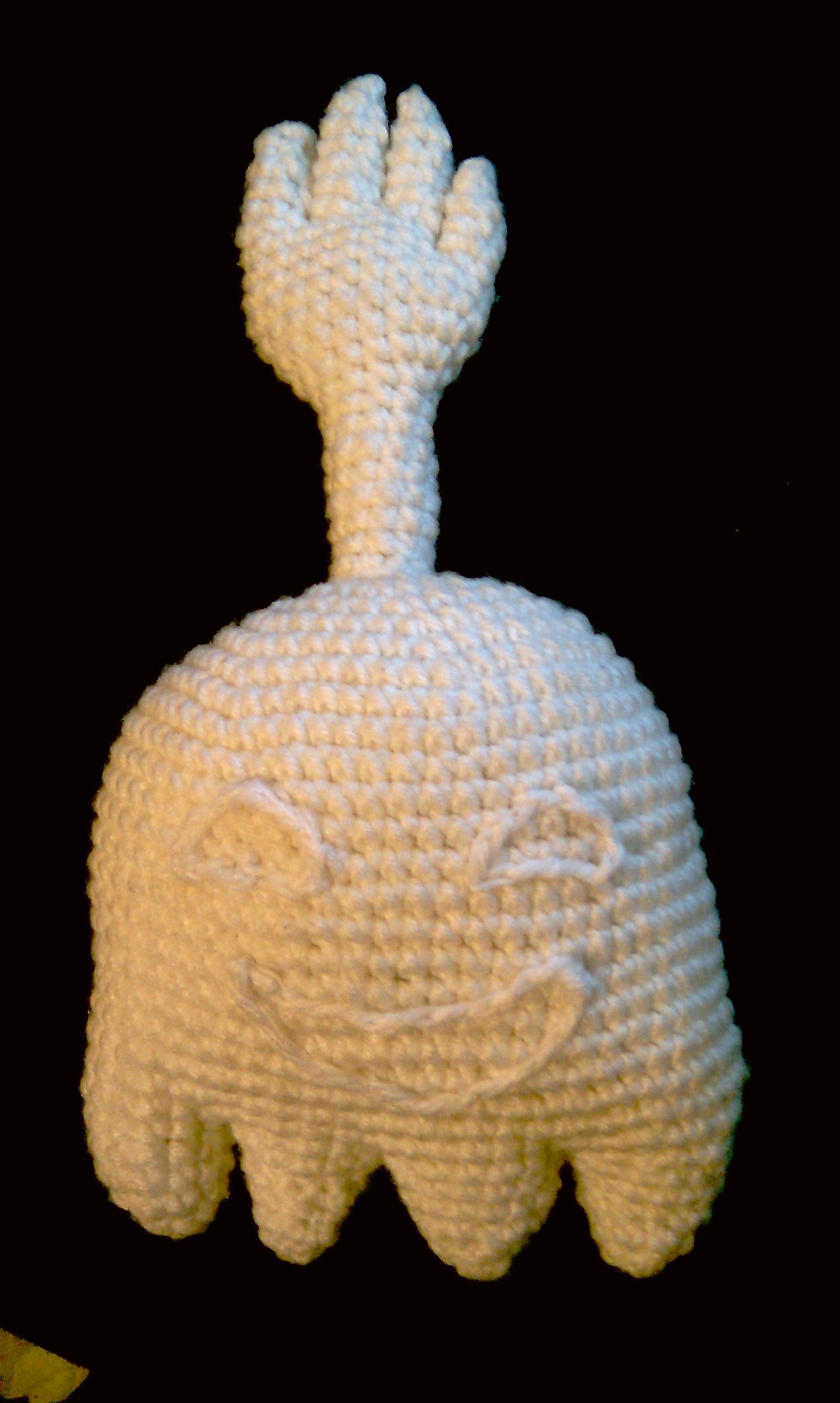 High Five Ghost Amigurumi