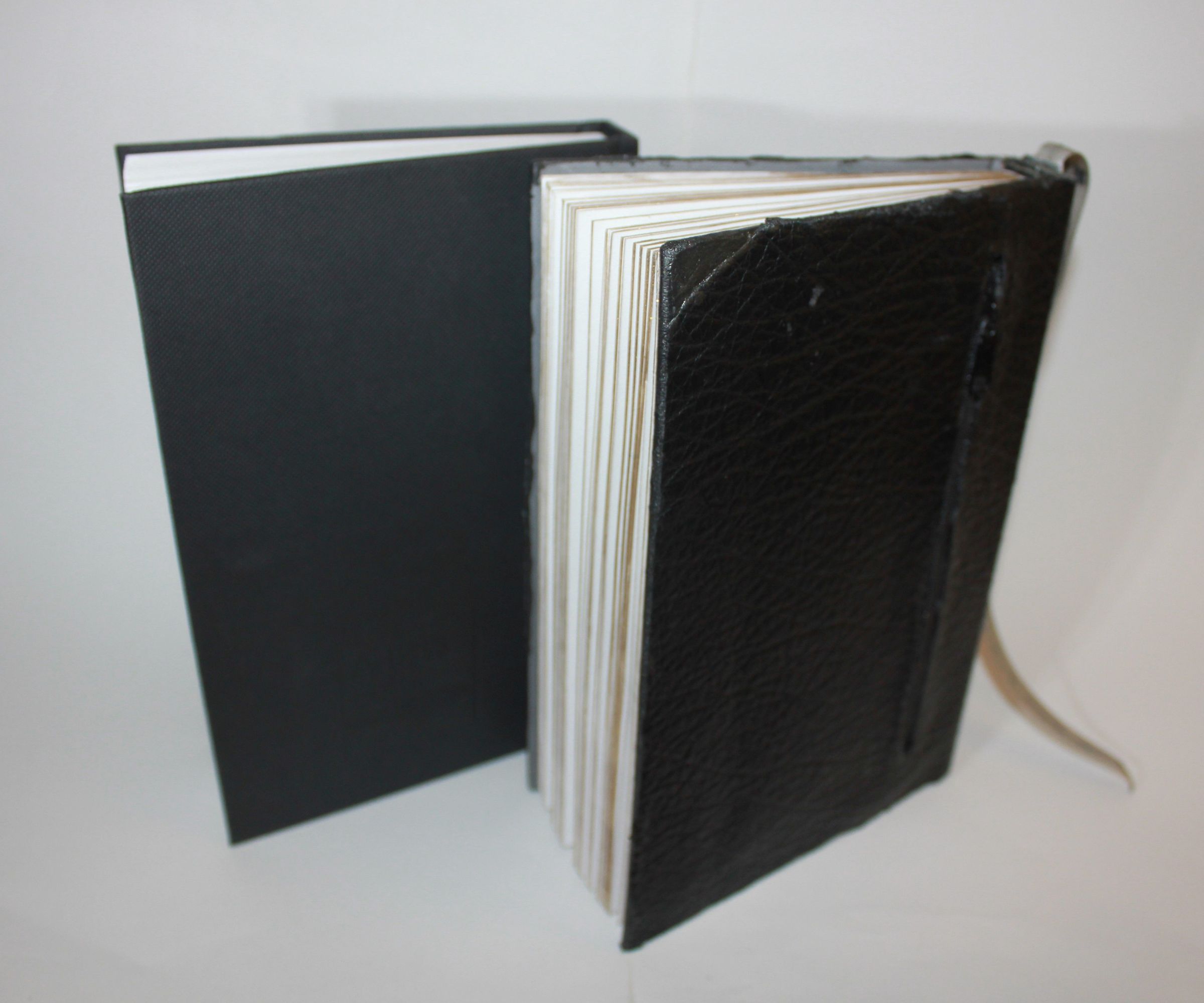 Fashionable Leather Notebook With Zipper