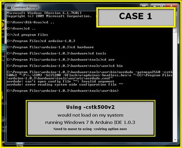 ERROR --  It Happens a Lot Using "COMMAND PROMPT" - for Me at Least